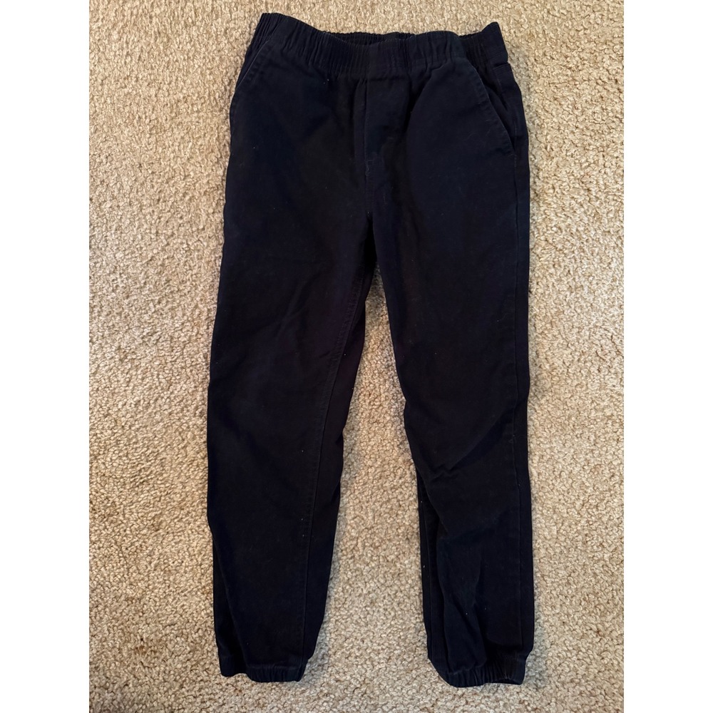 CAT Kids Black Jogger‎ Pants Elastic Waist Size 7